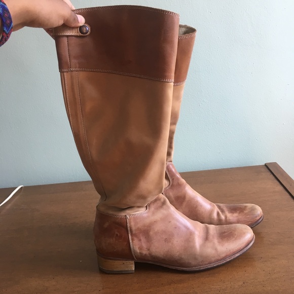 Tremp Leather Riding Boots Sz 38 - Picture 1 of 8